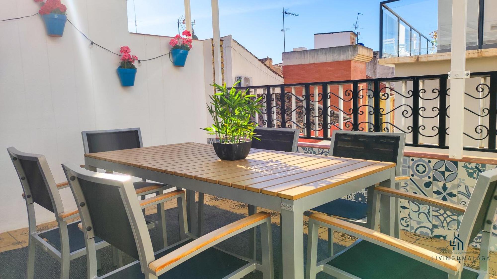 Living4Malaga Sun&Terrace Penthouseアパートメント エクステリア 写真