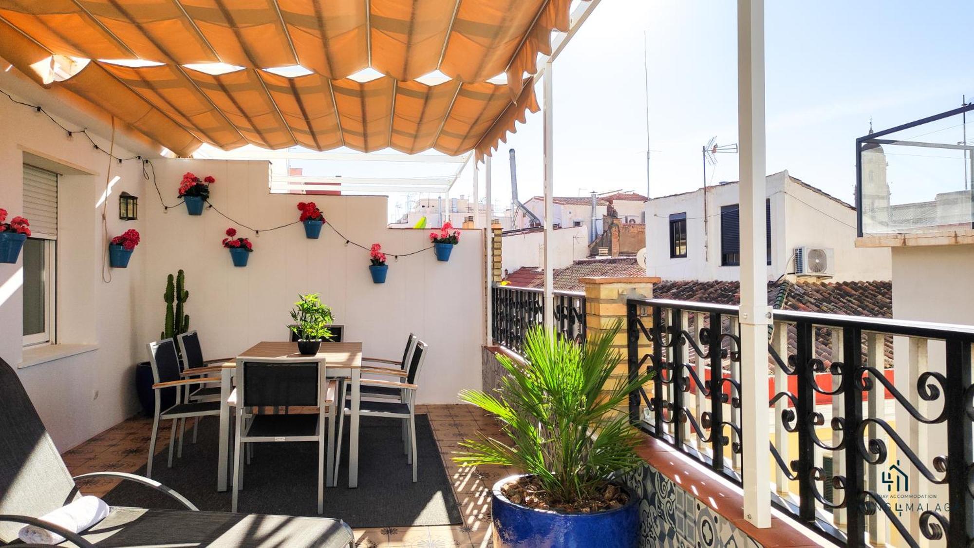 Living4Malaga Sun&Terrace Penthouseアパートメント エクステリア 写真