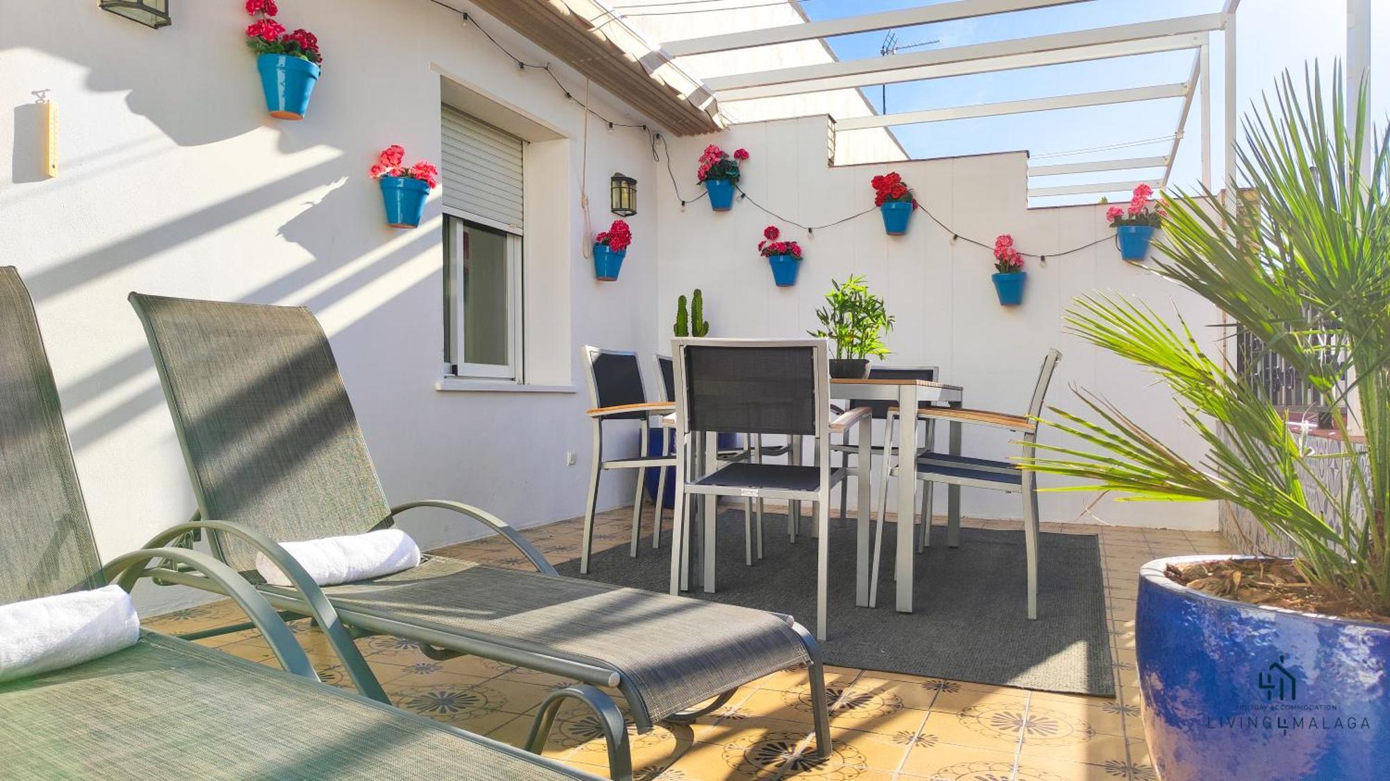 Living4Malaga Sun&Terrace Penthouseアパートメント エクステリア 写真